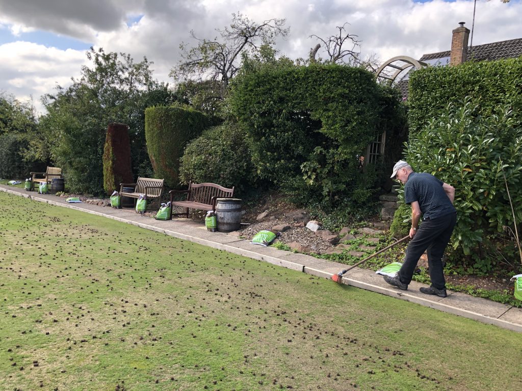 Sweeping up the plugs - 4. Steven.