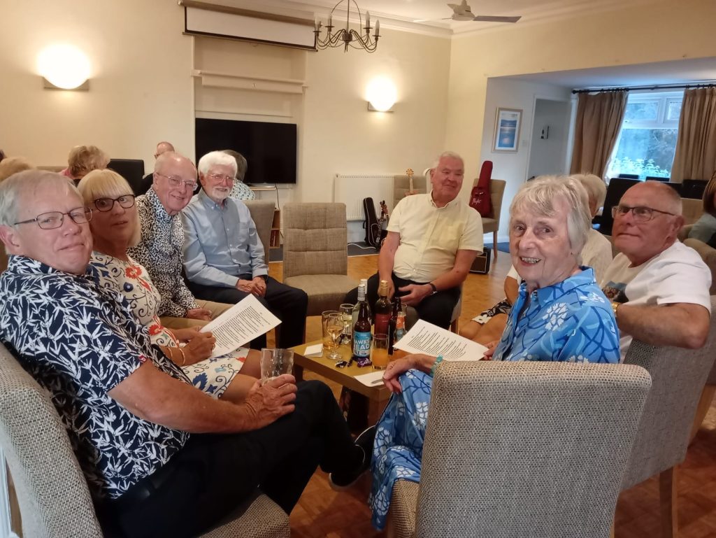 Ian S, Chris S, Geoff, Bob, David E, Sandra, Alan H, Chris L