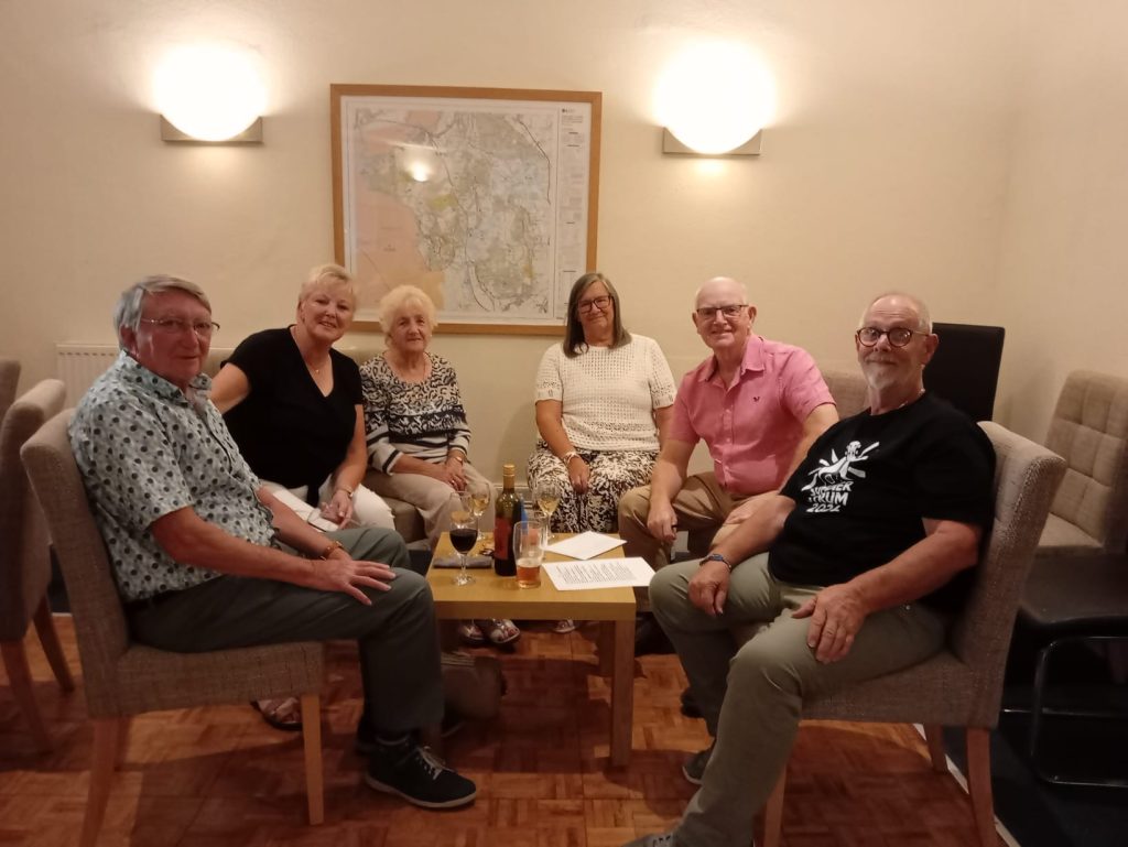 David P, Lief, Rita, Pat, Charlie, Dave T