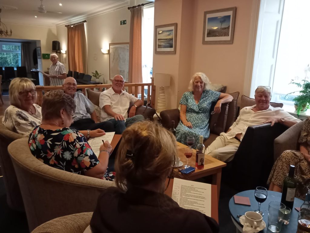 Thora, Wendy, Sue T, Alan B, Chris W, Lindy, Howard P
