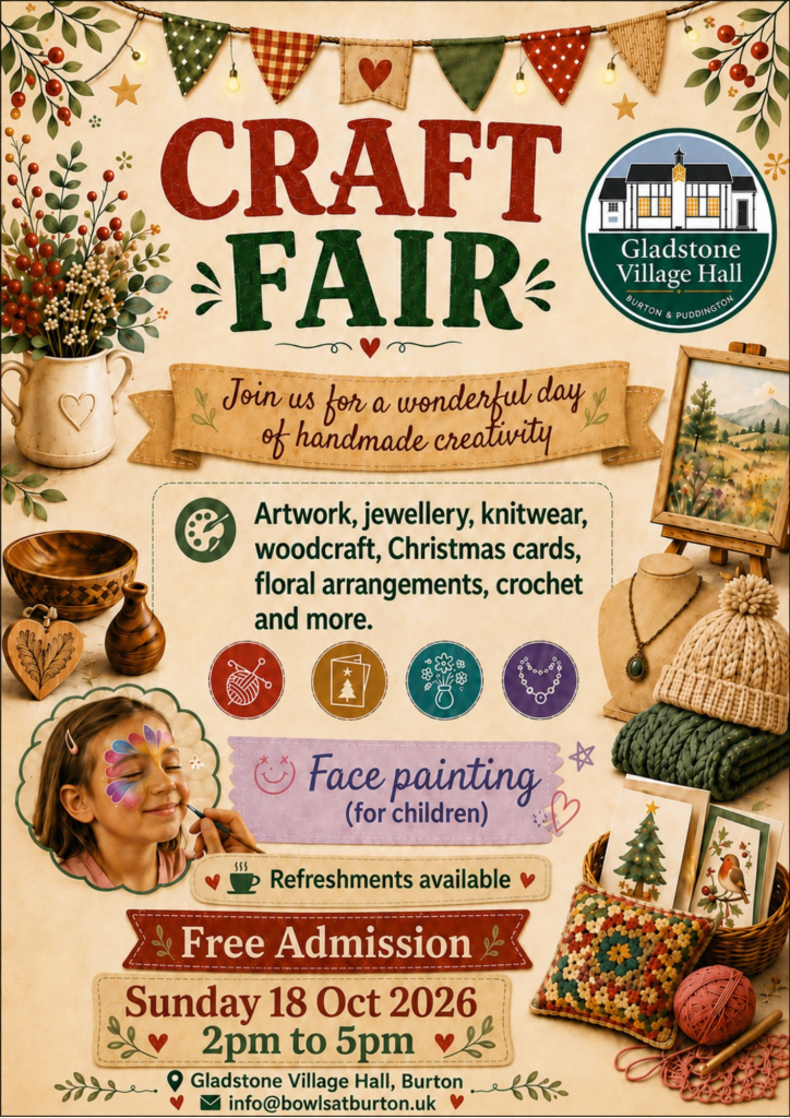Poster advertising Craft Fair