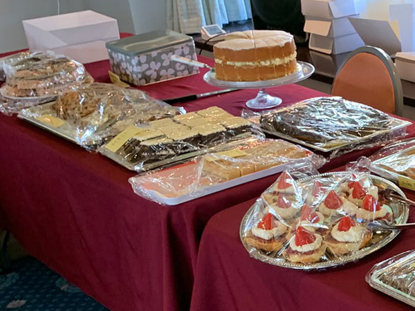 Cakes ready for sale