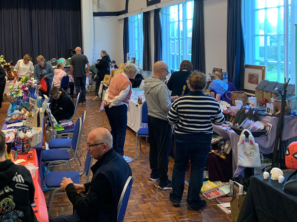 People at the Craft Fair